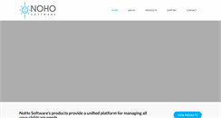 Desktop Screenshot of nohosoftware.com